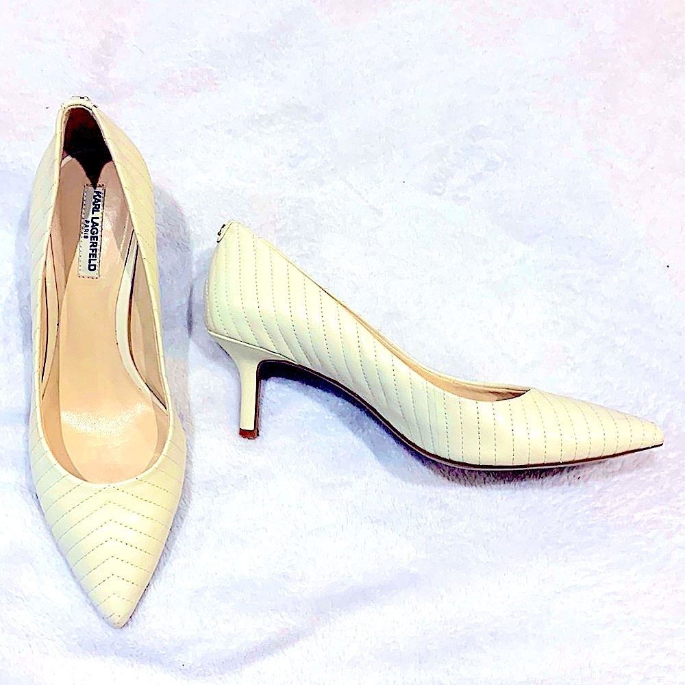 Karl Lagerfeld Rosette pumps